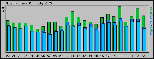 Hourly usage