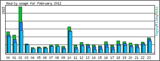 Hourly usage