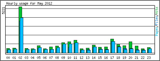 Hourly usage