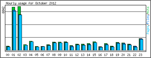 Hourly usage