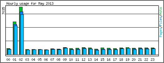 Hourly usage