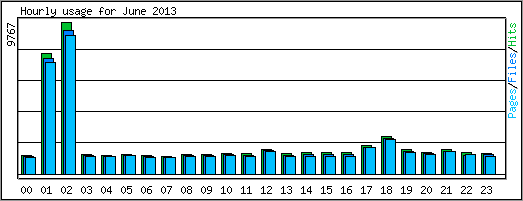 Hourly usage