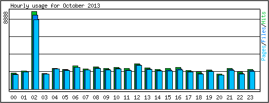 Hourly usage