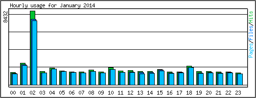 Hourly usage