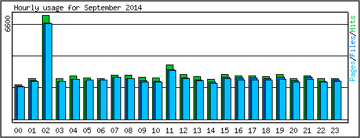 Hourly usage