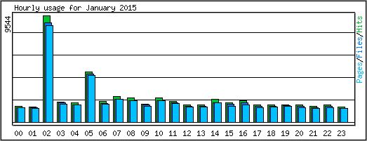 Hourly usage