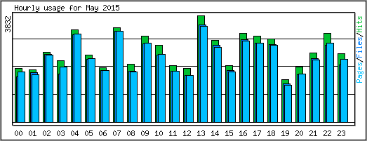 Hourly usage