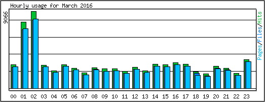 Hourly usage