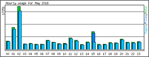 Hourly usage