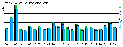 Hourly usage