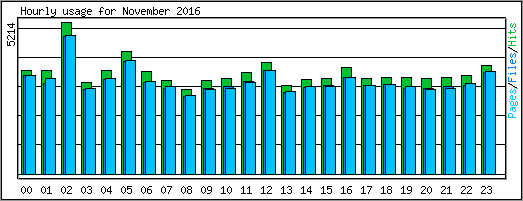 Hourly usage