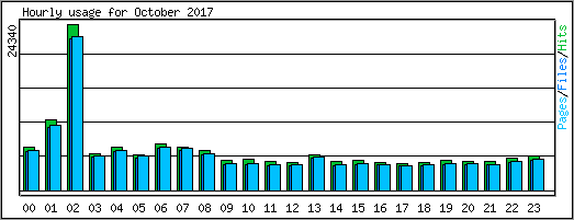 Hourly usage